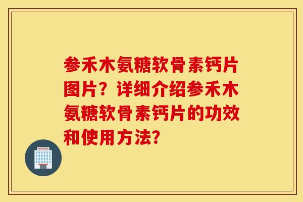 参禾木氨糖软骨素钙片图片？详细介绍参禾木氨糖软骨素钙片的功效和使用方法？