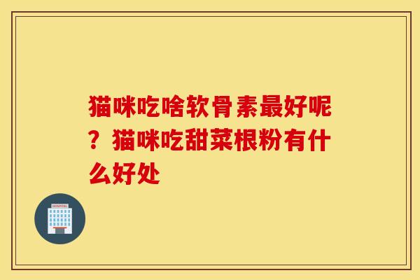 猫咪吃啥软骨素好呢？猫咪吃甜菜根粉有什么好处