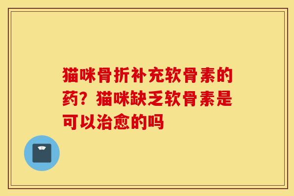 猫咪骨折补充软骨素的药？猫咪缺乏软骨素是可以治愈的吗