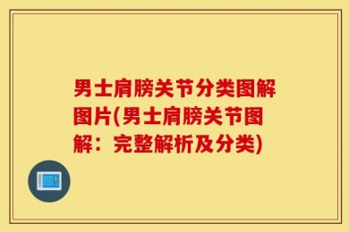 男士肩膀关节分类图解图片(男士肩膀关节图解：完整解析及分类)