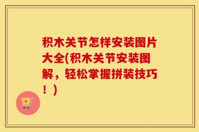 积木关节怎样安装图片大全(积木关节安装图解，轻松掌握拼装技巧！)