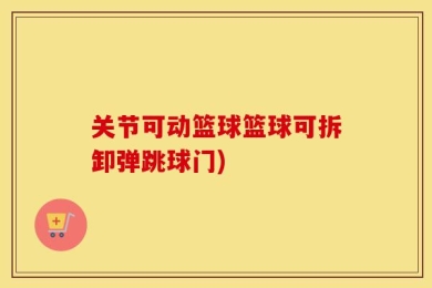 关节可动篮球篮球可拆卸弹跳球门)