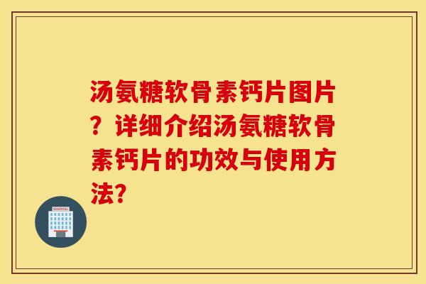 汤氨糖软骨素钙片图片?详细介绍汤氨糖软骨素钙片的功效与使用方法? 汤氨糖软骨素钙片图片?详细介绍汤氨糖软骨素钙片的功效与使用方法?