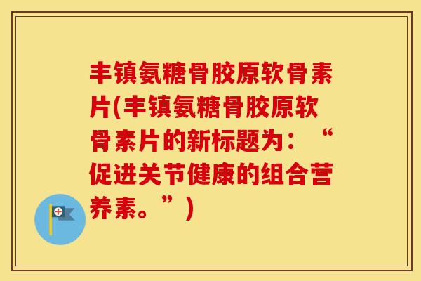 丰镇氨糖骨胶原软骨素片(丰镇氨糖骨胶原软骨素片的新标题为：“促进关节健康的组合营养素。”)