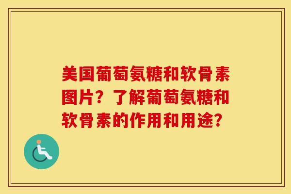美国葡萄氨糖和软骨素图片?了解葡萄氨糖和软骨素的作用和用途? 美国葡萄氨糖和软骨素图片?了解葡萄氨糖和软骨素的作用和用途?