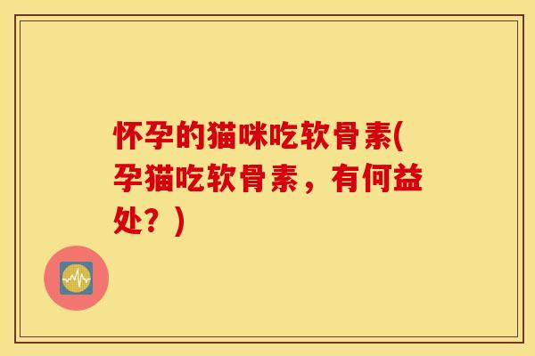 怀孕的猫咪吃软骨素(孕猫吃软骨素,有何益处?) 怀孕的猫咪吃软骨素(孕猫吃软骨素,有何益处?)