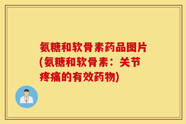 氨糖和软骨素药品图片(氨糖和软骨素:关节的有效) 氨糖和软骨素药品图片(氨糖和软骨素:关节的有效)