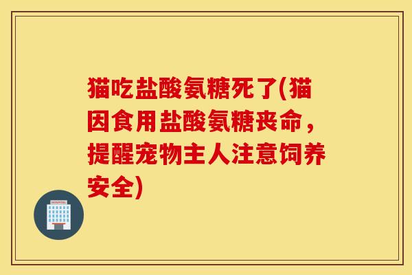 猫吃盐酸氨糖死了(猫因食用盐酸氨糖丧命，提醒宠物主人注意饲养安全)