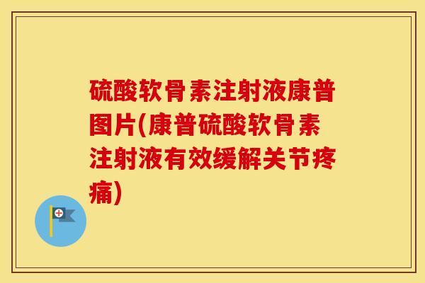 硫酸软骨素注射液康普图片(康普硫酸软骨素注射液有效缓解关节) 硫酸软骨素注射液康普图片(康普硫酸软骨素注射液有效缓解关节)