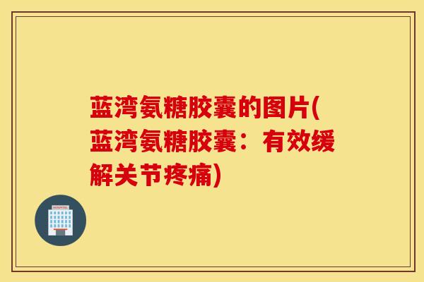 蓝湾氨糖胶囊的图片(蓝湾氨糖胶囊:有效缓解关节) 蓝湾氨糖胶囊的图片(蓝湾氨糖胶囊:有效缓解关节)