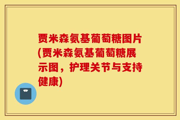 贾米森氨基葡萄糖图片(贾米森氨基葡萄糖展示图,护理关节与支持健康) 贾米森氨基葡萄糖图片(贾米森氨基葡萄糖展示图,护理关节与支持健康)