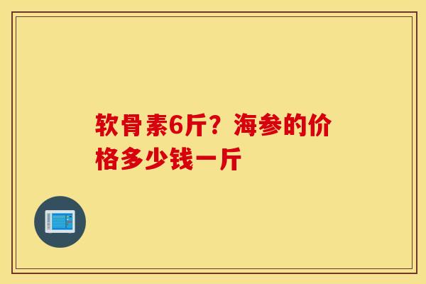 软骨素6斤?海参的价格多少钱一斤 软骨素6斤?海参的价格多少钱一斤