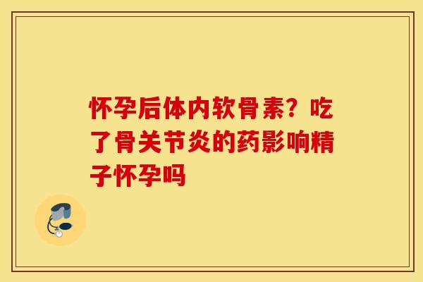 怀孕后体内软骨素?吃了骨的药影响精子怀孕吗 怀孕后体内软骨素?吃了骨的药影响精子怀孕吗