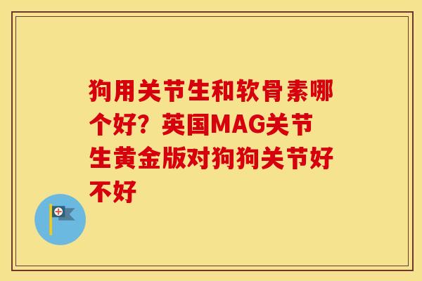 狗用关节生和软骨素哪个好?英国MAG关节生黄金版对狗狗关节好不好 狗用关节生和软骨素哪个好?英国MAG关节生黄金版对狗狗关节好不好