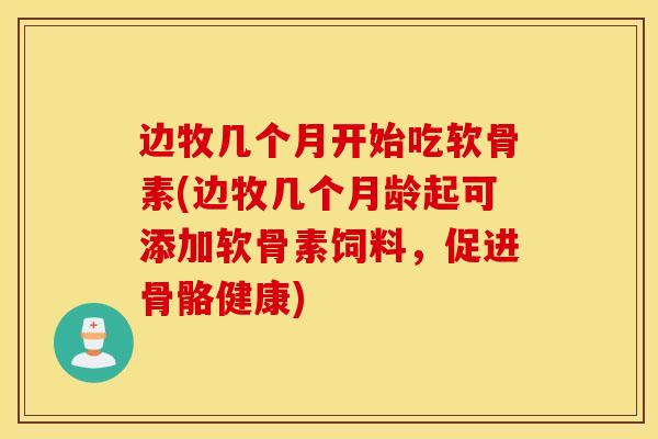 边牧几个月开始吃软骨素(边牧几个月龄起可添加软骨素饲料，促进骨骼健康)