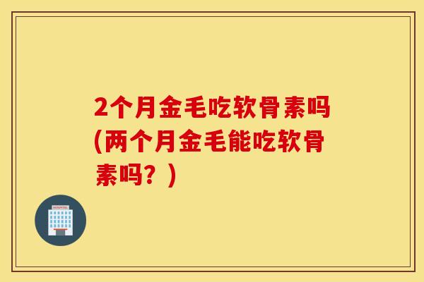 2个月金毛吃软骨素吗(两个月金毛能吃软骨素吗?) 2个月金毛吃软骨素吗(两个月金毛能吃软骨素吗?)