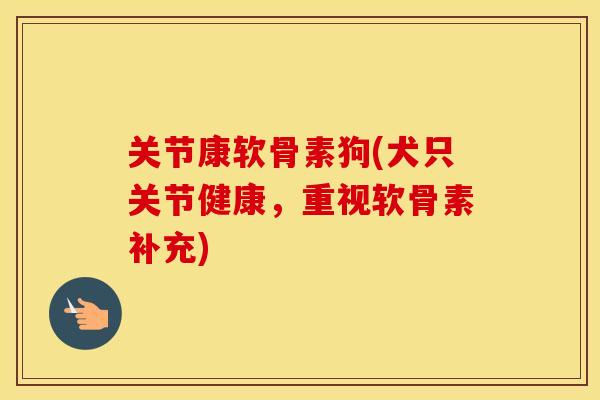 关节康软骨素狗(犬只关节健康,重视软骨素补充) 关节康软骨素狗(犬只关节健康,重视软骨素补充)