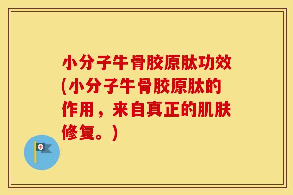 小分子牛骨胶原肽功效(小分子牛骨胶原肽的作用,来自真正的修复。) 小分子牛骨胶原肽功效(小分子牛骨胶原肽的作用,来自真正的修复。)