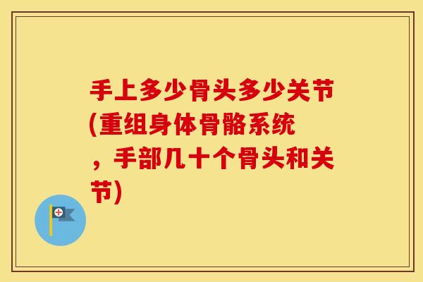 手上多少骨头多少关节(重组身体骨骼系统 ,手部几十个骨头和关节) 手上多少骨头多少关节(重组身体骨骼系统 ,手部几十个骨头和关节)