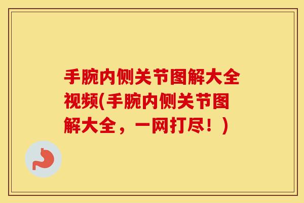手腕内侧关节图解大全视频(手腕内侧关节图解大全,一网打尽!) 手腕内侧关节图解大全视频(手腕内侧关节图解大全,一网打尽!)