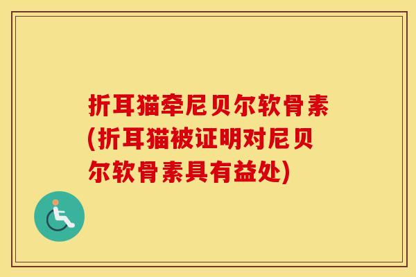 折耳猫牵尼贝尔软骨素(折耳猫被证明对尼贝尔软骨素具有益处) 折耳猫牵尼贝尔软骨素(折耳猫被证明对尼贝尔软骨素具有益处)