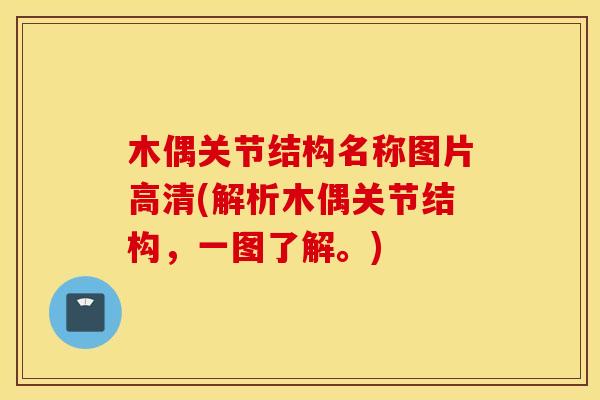 木偶关节结构名称图片高清(解析木偶关节结构，一图了解。)