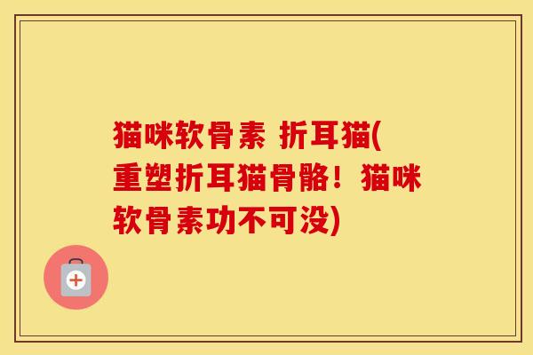 猫咪软骨素 折耳猫(重塑折耳猫骨骼!猫咪软骨素功不可没) 猫咪软骨素 折耳猫(重塑折耳猫骨骼!猫咪软骨素功不可没)