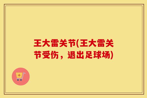 王大雷关节(王大雷关节受伤,退出足球场) 王大雷关节(王大雷关节受伤,退出足球场)