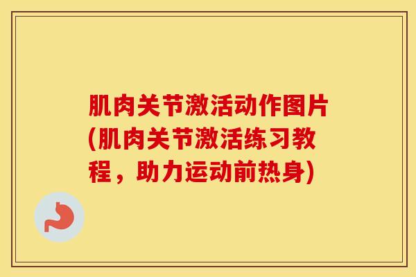 肌肉关节激活动作图片(肌肉关节激活练习教程,助力运动前热身) 肌肉关节激活动作图片(肌肉关节激活练习教程,助力运动前热身)