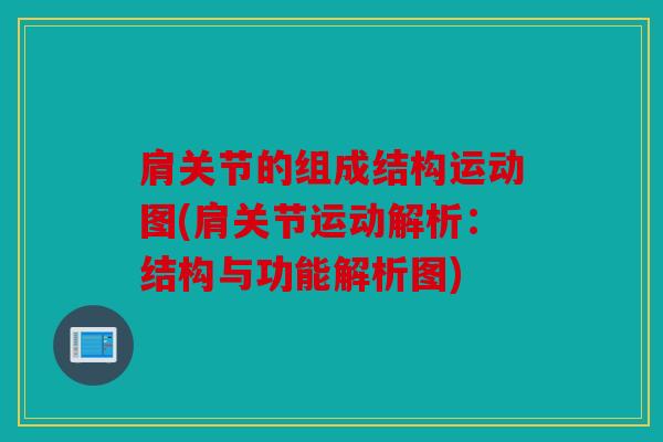 肩关节的组成结构运动图(肩关节运动解析：结构与功能解析图)