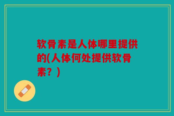 软骨素是人体哪里提供的(人体何处提供软骨素?) 软骨素是人体哪里提供的(人体何处提供软骨素?)
