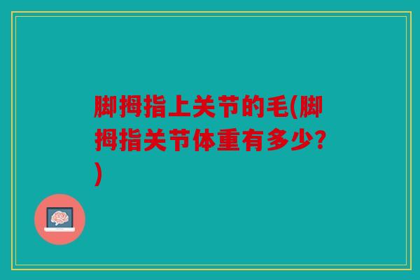 脚拇指上关节的毛(脚拇指关节体重有多少?) 脚拇指上关节的毛(脚拇指关节体重有多少?)